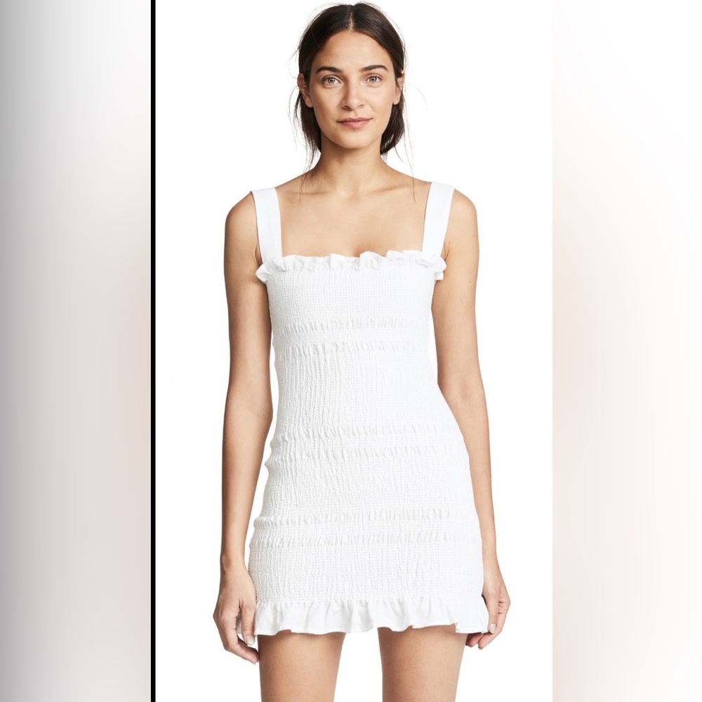 Short Cream Color Capulet Viviane Dress Size Xs View 4